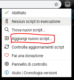 Opret et nyt script